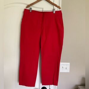 Spanx On-The-Go Ankle Slim Straight Pant #80365Q True Red